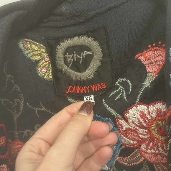 Biya Johnny Was Open Cardigan with hood - Picture 2 of 7